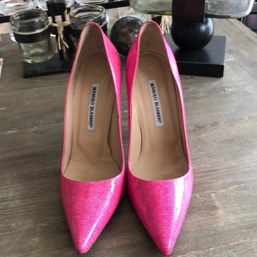 Hot Pink high heels